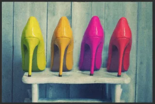 Fussmatte High Heels 4339 | Größe: 60 cm x 45 cm