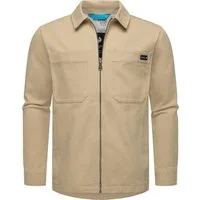 Ragwear Outdoorjacke Liwty stylische Herren Hemdjacke mit Brusttasche