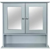 HTI-Line Hängeschrank Spiegelschrank Sarah mit 2 Türen (Stück, 1-St., 1 Spiegelschrank) Spiegel Wandspiegel Badspiegel Badschrank