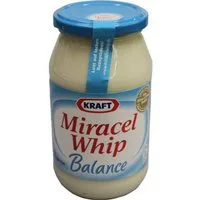 Kraft Saucen, Kraft Miracel Whip Balance cremig mild klassisch fein lecker 500 ml