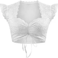 Trachtl Dirndlbluse Trachtl Stella Dirndlbluse Spitzenbluse 36
