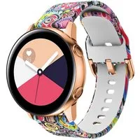 Cadorabo Smartwatch-Armband, Smartwatch Armband 20mm Samsung Galaxy Watch 42mm / 3 / 4 / 5