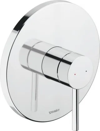 Duravit Circle Einhebel-Brausemischer Unterputz Chrom Hochglanz 170x82x170 mm - CE4210010010 CE4210010010