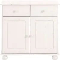 OTTO home Sideboard Mette, Kommode mit gefrästen, kugelförmigen Füßen, Breite 80 cm
