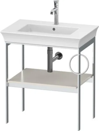 Duravit White Tulip Metallkonsole 684x450x760 mm - WT4543R3939 WT4543R3939