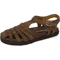 Melvin & Hamilton Siri 1 Leder-Sandalen für Damen Sandale Flache Absätze, Echtes Leder