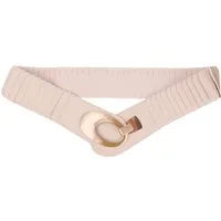 MIRROSI Taillengürtel Leo Unifarbe breit 6cm für Taillenumfang 85 bis 110cm, ONESIZE (Angenehmes Tragesgefühl, Leopard Muster, Unifarben) Breiter Stretch Gürtel