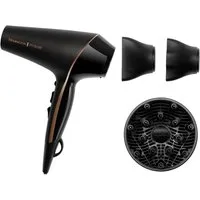 Remington Haartrockner PROluxe Midnight Edition (AC9140B), 2400 W, Profi, mit Ionenpflege, OPTIheat-Technologie und langlebigem AC-Motor