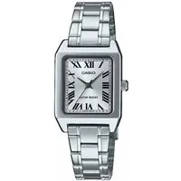 CASIO TIMELESS COLLECTION Quarzuhr LTP-B150D-7BEF, Armbanduhr, Damenuhr, analog, Edelstahlarmband