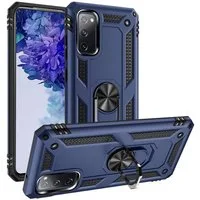 CoolGadget Handyhülle Armor Shield Case für Samsung Galaxy S20 FE 6,5 Zoll, Outdoor Cover mit Magnet Ringhalterung Handy Hülle für Samsung S20 FE