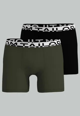 TOM TAILOR BODYWEAR - Wäsche Männlich grün-dunkel-uni - Gr. - 7