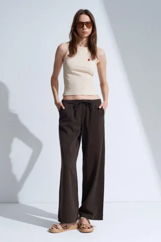 weite Denim-Jeans