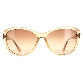 Calvin Klein Cat Eye Damen Kristall Beige Braun Farbverlauf CK19560S