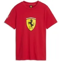 PUMA T-Shirt Scuderia Ferrari Coloured Shield T-Shirt Jugendliche