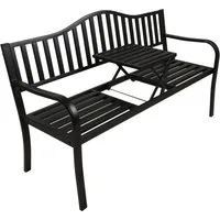 Garden Pleasure Gartenbank SEGULA, mit hochklappbarem Tisch, BxTxH: 150x60x89 cm