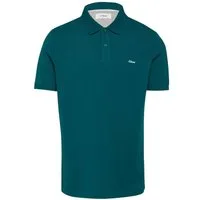 s.Oliver Poloshirt Poloshirt Kragen, Knopfleiste, kurzarm