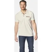 Jan Vanderstorm Poloshirt JAKOV mit Kontrast-Knopfleiste