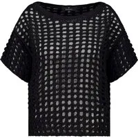 Monari Rundhalspullover 409997 Glanz
