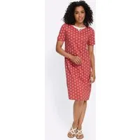 Sieh an! Etuikleid Jersey-Kleid Kurzarm