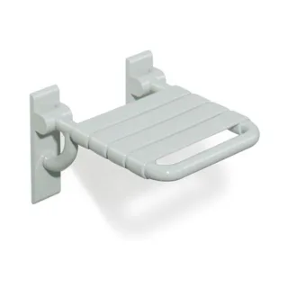 Hewi 801 active+ Klappsitz 801.51D20098 signalweiß, 345 x 408 mm, antimikrobiell