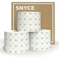 SNYCE Toilettenpapier Happy Sailor im klassischen Anker-Design - 3lagig + 300 Blatt je Rolle (15-St)