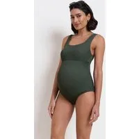 Seraphine Badeanzug Seraphine strukturierter Umstands-Badeanzug (1-St)
