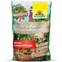 Neudorff Rasendünger Bio - Azet Zitrus- & MediterranpflanzenDünger 750 g, Bio Langzeitdünger mit Mykorrhiza fördert aromatische Früchte wie Zitronen, Orangen und Oliven, zugelassen für den ökologischen Landbau