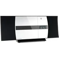 Bennett & Ross Ålesund Vertikal Stereoanlage (UKW/MW-Radio, 10 W, Microanlage mit CD/MP3-Player, USB, Bluetooth- und NFC Schnittstelle)