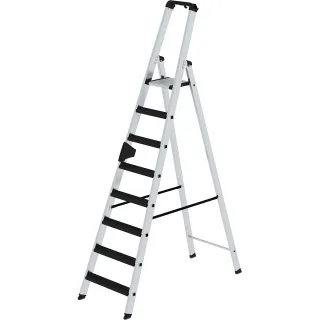 Munk Stufen-Stehleiter einseitig begehbar mit clip-step relax - 042108