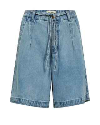 MOS MOSH - MMLeli Denim Shorts light blue - Gr. - Shorts