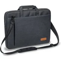PEDEA Laptoptasche ELEGANCE Notebook Umhängetasche 15,6 / 17,3 Zoll (15,6 Zoll (39,6 cm), Umhängetasche mit einer dicken Polsterung