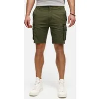 Indicode Cargoshorts Herren INLanny Cargo Shorts Herrenshorts aus robustem, vielseitigem und dennoch bequemem Material