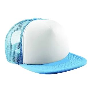 Beechfield - Trucker Cap Snapback (Himmelblau)