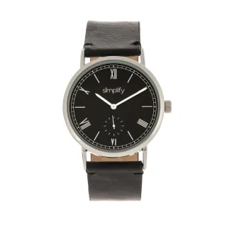 Simplifiez la montre à bracelet en cuir 5100