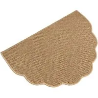 Agger Fußmatte Sisal-Fußmatte, Halbmond-Kratzmatte, Kratzbrett, strapazierfähige Kratz-Fußmatte für Katzen, dekorative Fußmatte