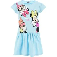 Disney Minnie Mouse Sweatkleid Disney Minnie Mouse Kleid für Mädchen, Kurzarmkleid