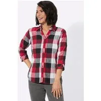 Witt Klassische Bluse Karo-Bluse 3/4-Arm