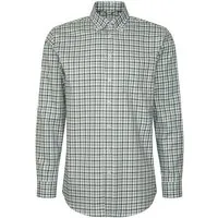 seidensticker Businesshemd Regular Regular 1/1 Button-Down-Kragen Karo