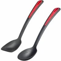 WESTMARK Kochbesteck-Set Set, 2tlg., 1x Brat- u. Gemüsel-, Pfannenlöffel, Innenliegende Skala