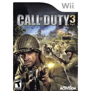 Call of Duty 3 [Nintendo Wii]