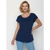 GreenBomb T-Shirt Cool Basic Motiv Basic (1-tlg., 1) Rundhalsausschnitt, Bio-Baumwolle, GOTS Zertifiziert