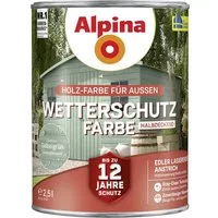 Alpina Holzschutzlasur Alpina Wetterschutzfarbe 2,5 L salbeigrün