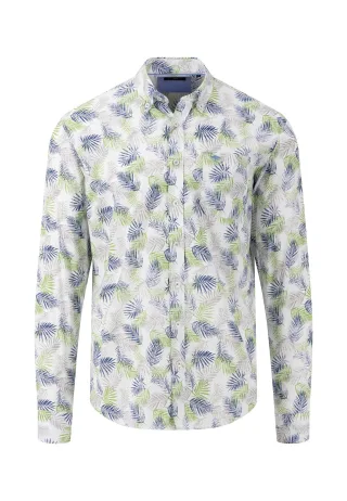 FYNCH-HATTON - Sporty Slub, B.D., 1/1 cool grey - Gr. - XL