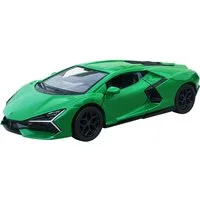 Welly Modellauto LAMBORGHINI Revuelto Modellauto aus Metall mit Rückzugmotor 41 (Grün), Modell Auto Spielzeugauto Spielzeug Geschenk Welly