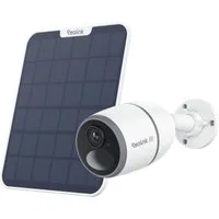 Reolink Überwachungskamera Go Ultra mit Solarpanel 4K 3G/4G LTE Akku (Außenbereich, 8MP, Intelligente Erkennung, Solarkamera,2-Wege-Audio,Nachtsicht)