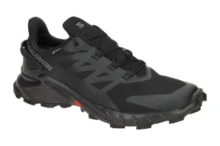 Salomon 417316 Supercross 4 GTX Herren Trailrunning Schuhe Schwarz - black/black