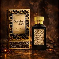 Attar & Co London Eau de Parfum Obsidian Oud Classic & Intense Unisex, Safran, Patchouli, Holz 100 ml, 1-tlg., Hergestellt in England, Orientalisch Holzig Duft