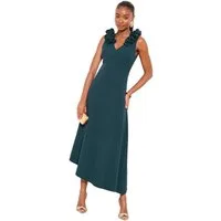 LIPSY Skaterkleid Lipsy Skaterkleid mit V-Ausschnitt, Regular (1-tlg)