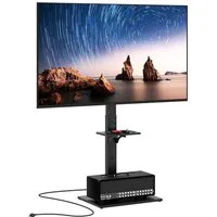 COSTWAY TV-Ständer, (bis 70 Zoll, Max. VESA 600x400mm, höhenverstellbar)