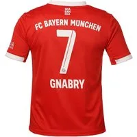 adidas Performance Fußballtrikot bayern home trikot 2025/2026 mit Beflockung Gnabry